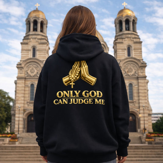 Only God zip hoodie