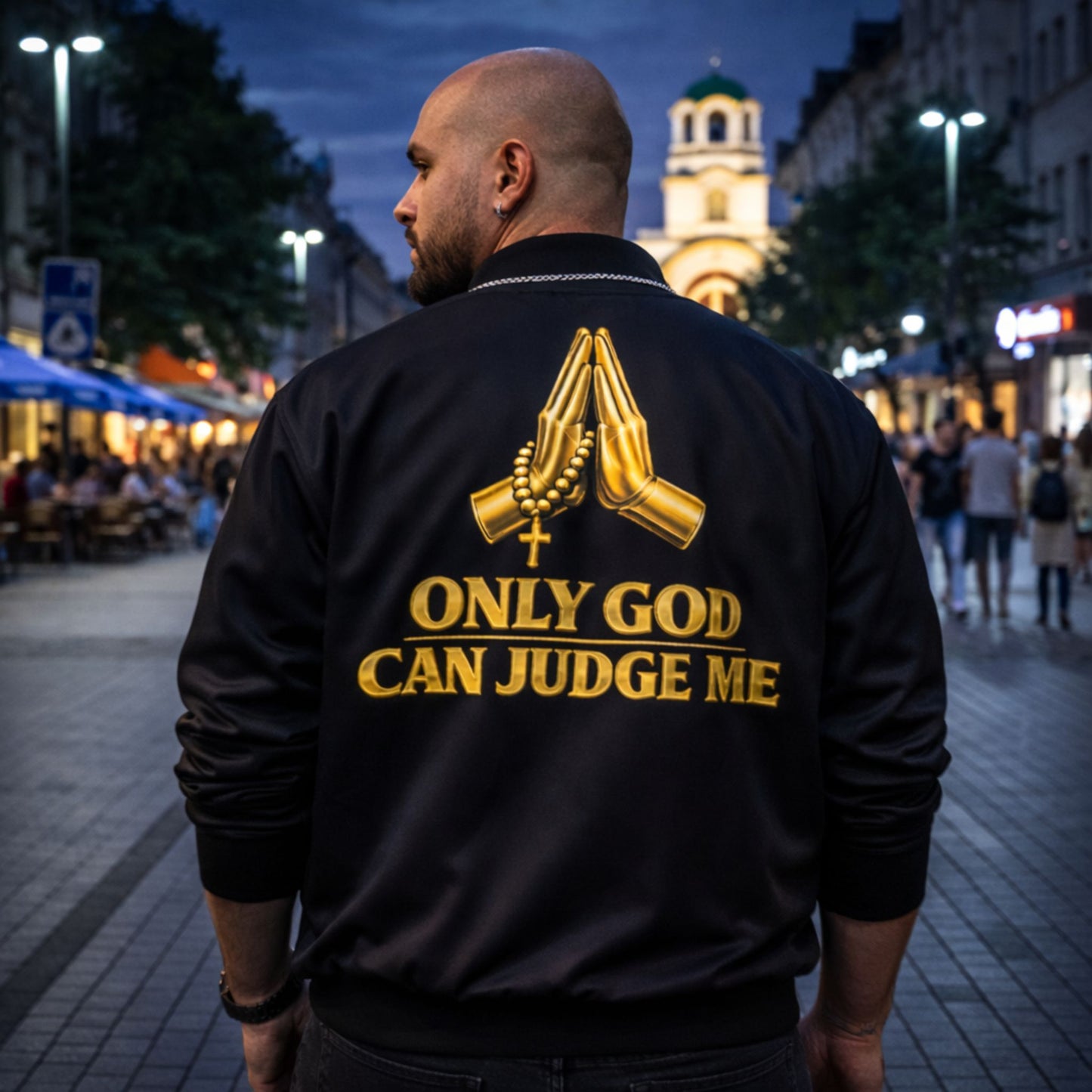 Only God Bomber Jacket